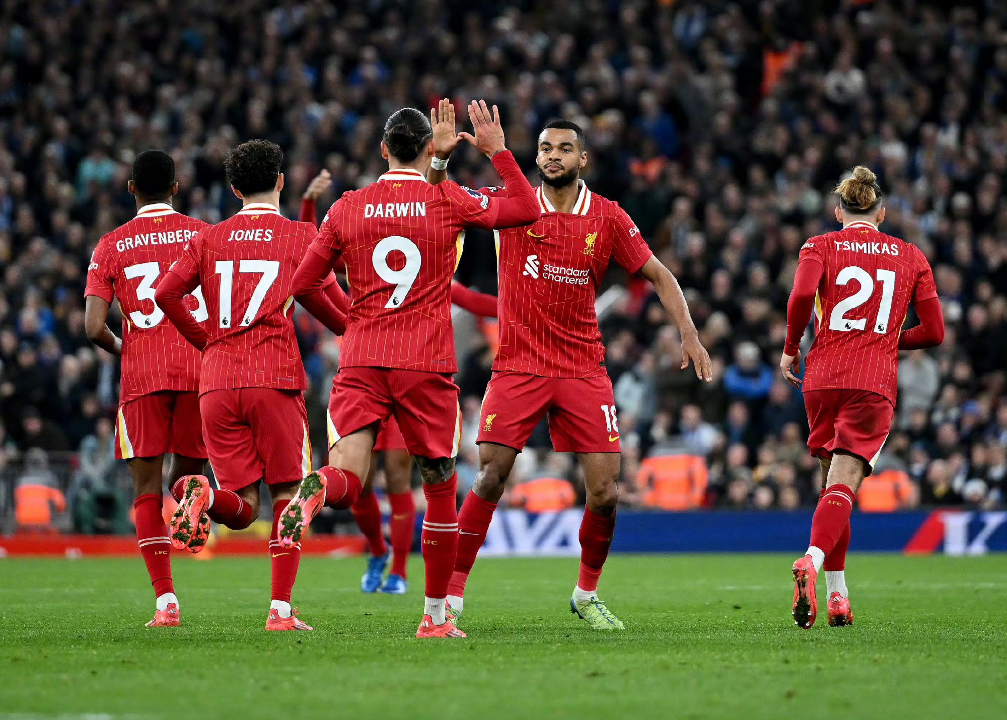 包含利物浦客场对阵水晶宫，火药味十足的词条