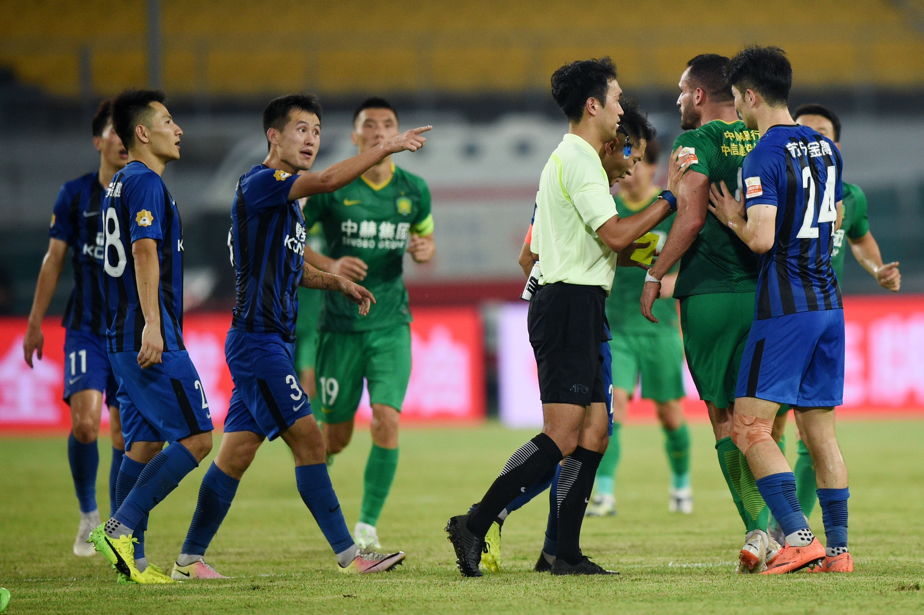 北京国安-战平江苏苏宁，保持不败的简单介绍